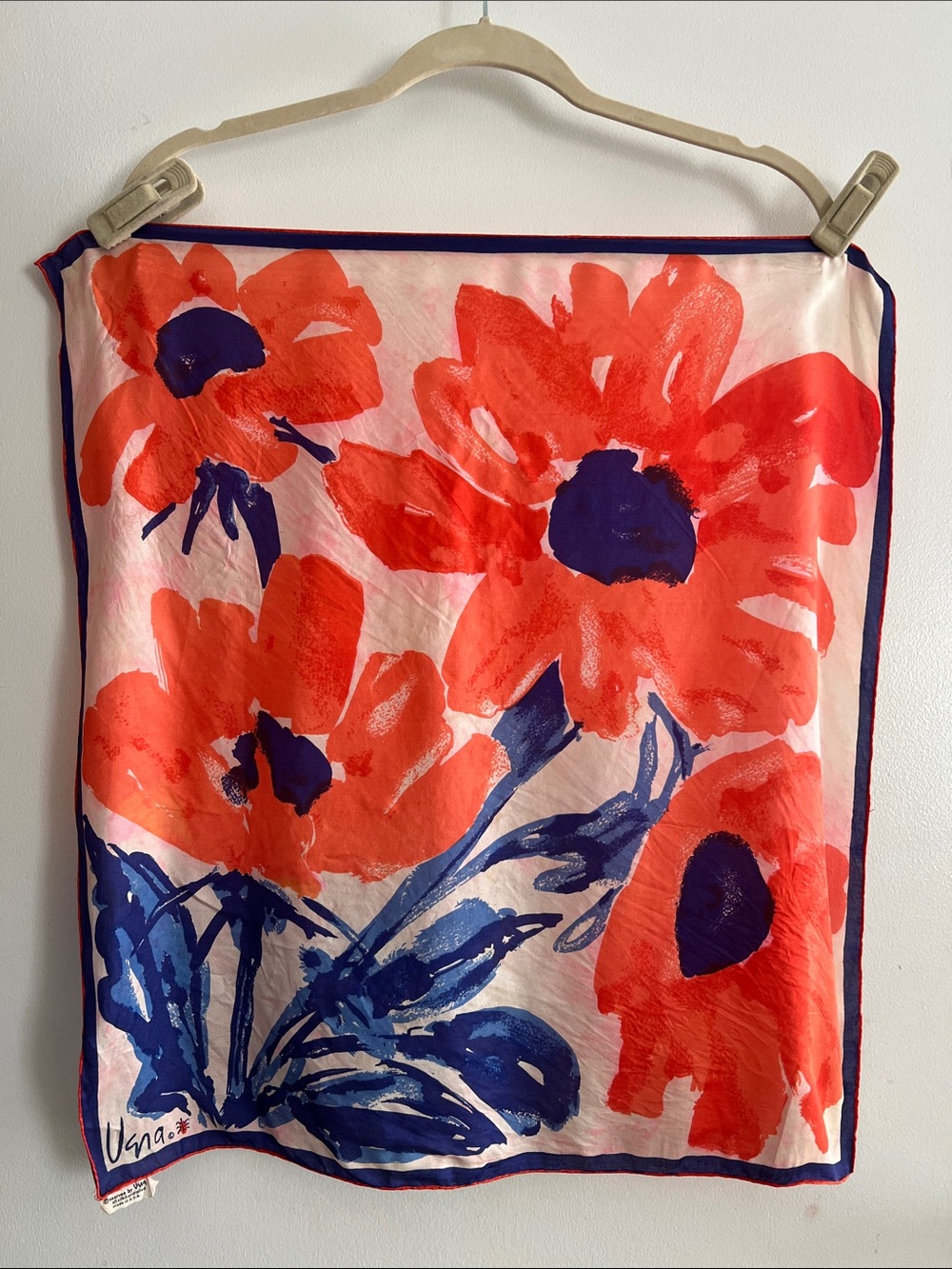 Vintage Vera Neumann Silk Scarf
